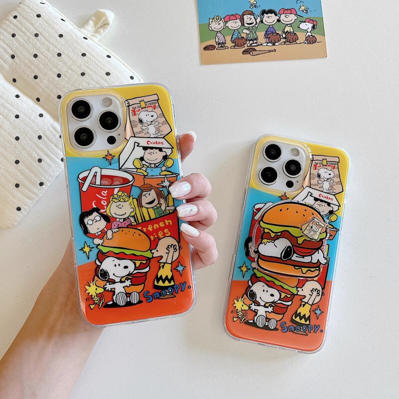 Phone Accessories Box Set - Capa Protetora Magnética Antichoque Snoopy Cartoon