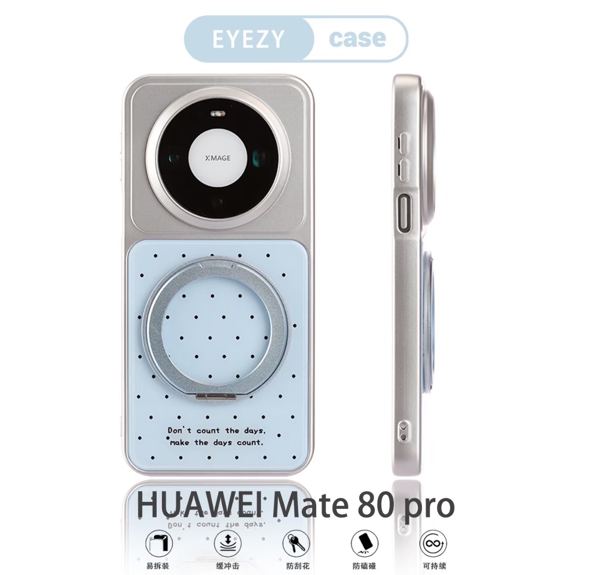 Huawei Pura 70 - DECLAREYAO Capas Originais Leves e Rígidas