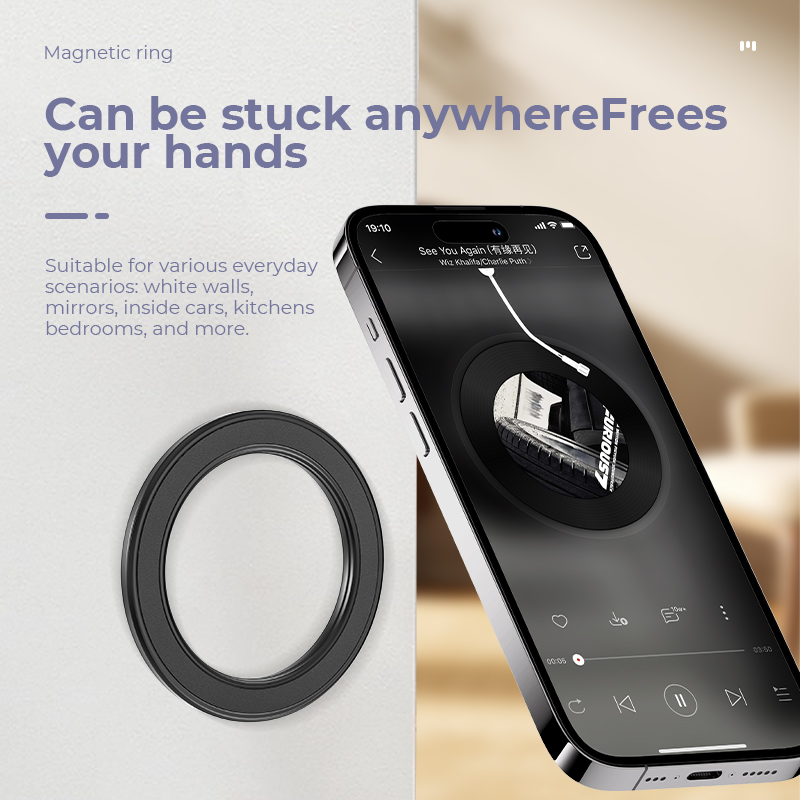 Car Mount Phone - Para magsafe forte anel magnético suporte