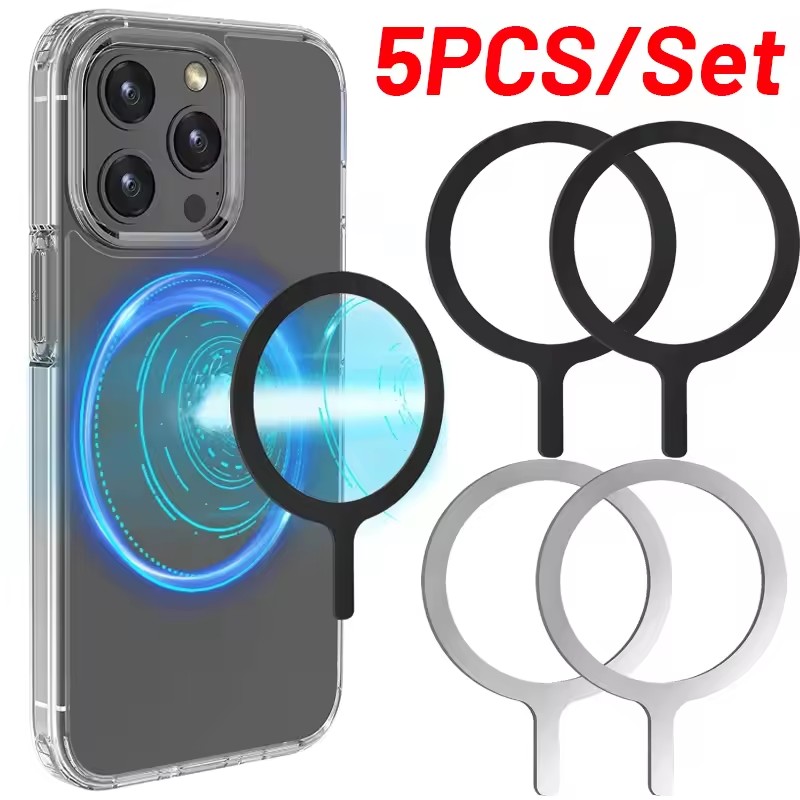 Car Mount Phone - 5-1 peças Anel Adesivo para Carregamento