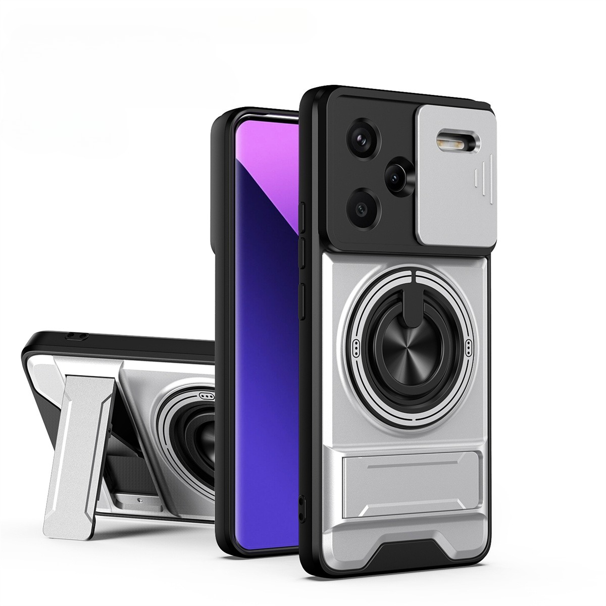 Car Mount Phone - Lente slide câmera caso de telefone