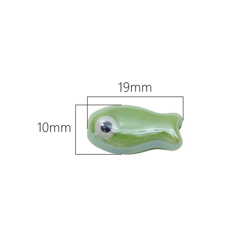 10 pçs vintage peixe contas de - Phone Accessories Jewelry avaliação e preço