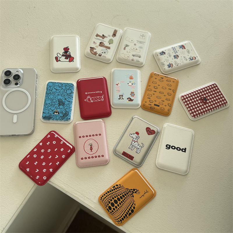 Porta-cartões magnético de cou - Phone Accessories Cute avaliação e preço