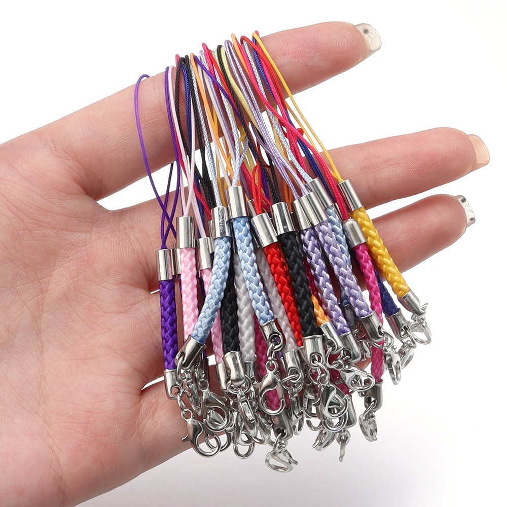 10 unidades/lote Cordão Trança - Phone Accessories Jewelry avaliação e preço