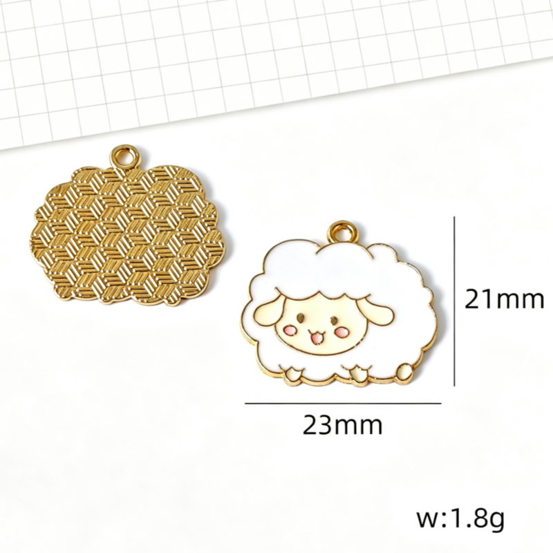 10 peças de pingente de desenh - Phone Accessories Cute avaliação e preço