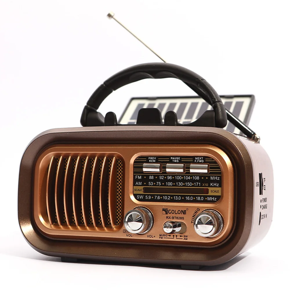 Mini rádio de madeira com pain - Retro Handset Phone avaliação e preço