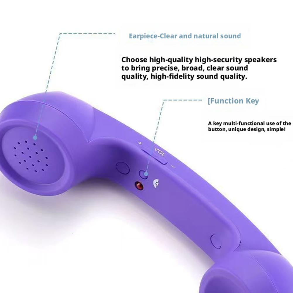 Tipo-c/3.5mm retro telefone re - Retro Handset Phone avaliação e preço