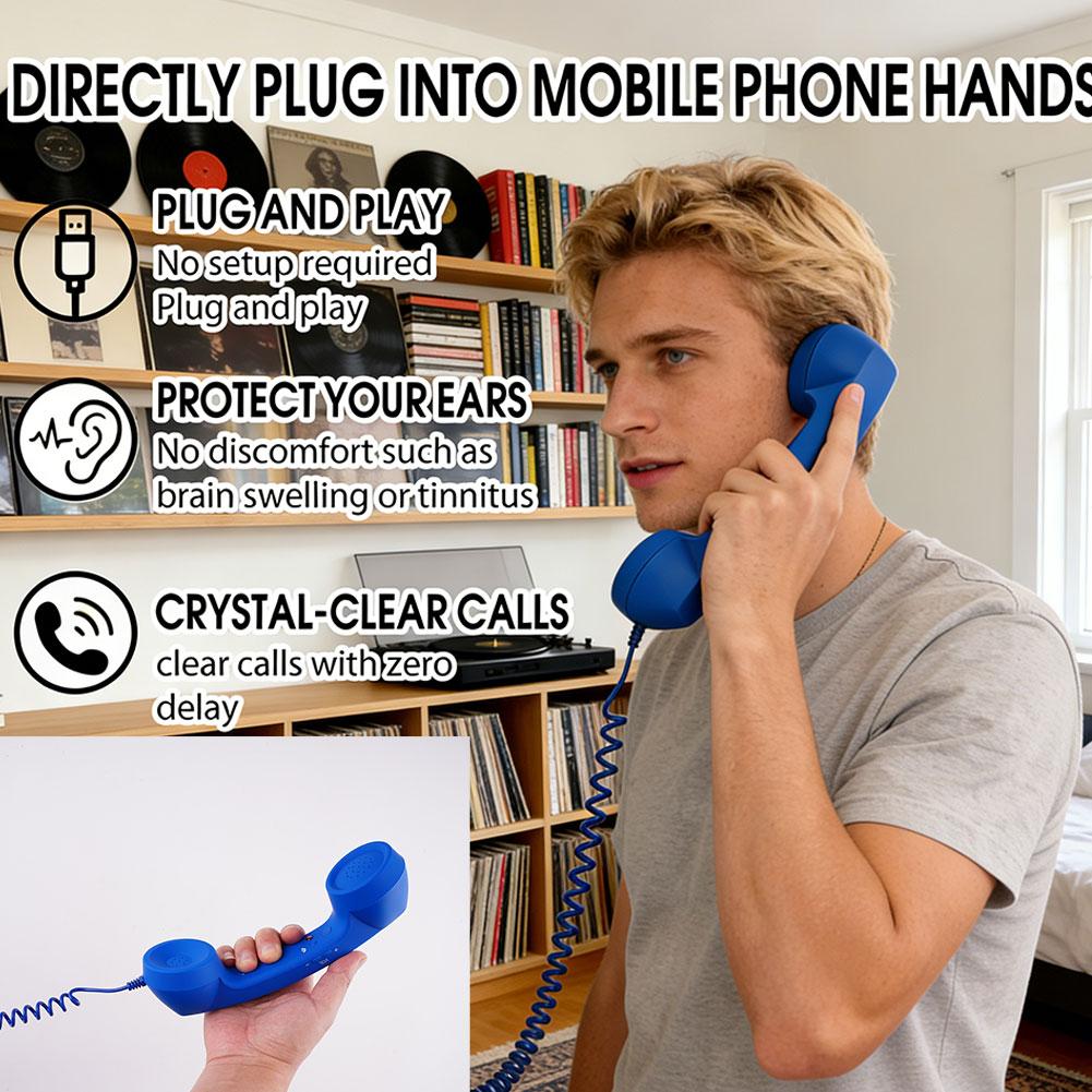 Microfone Criativo e Divertido - Retro Handset Phone avaliação e preço